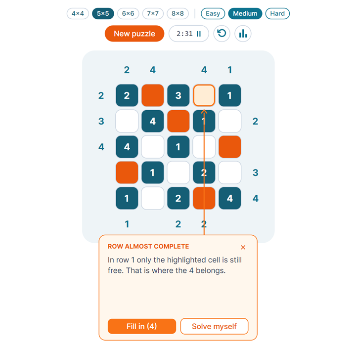 EdgeNums, a hint naming the rule that applies